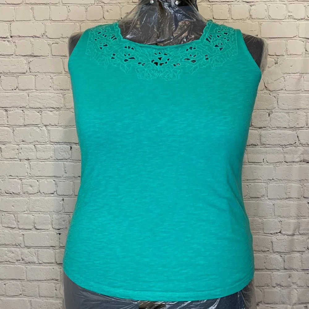 Talbots Cotton Tank - Picture 1 of 4
